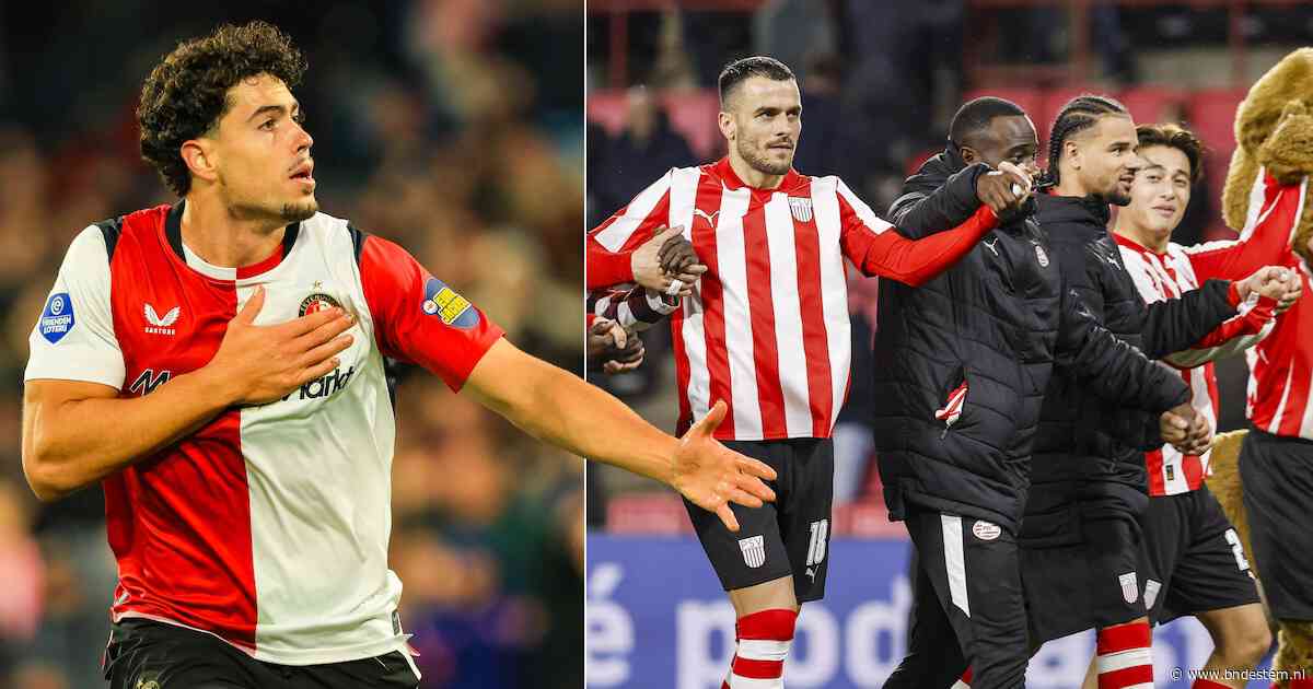 Scherpschutter Nacho Ferri, eindelijk weer eens de nul voor PSV en juist open huis bij Ajax