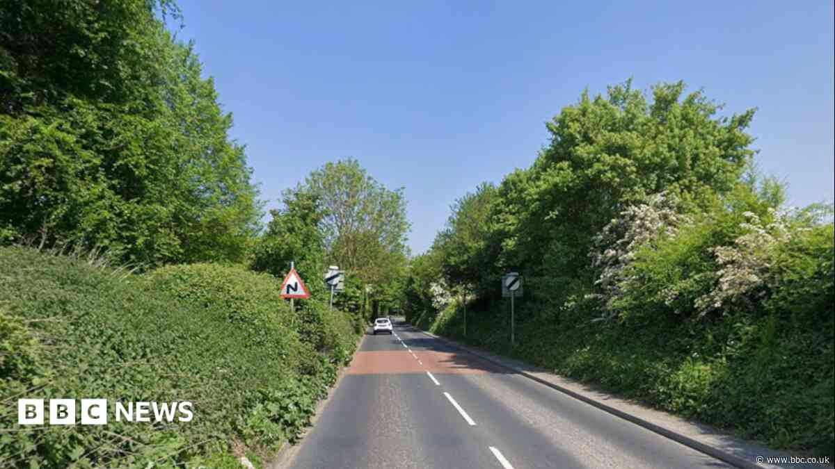 Man dies in car and motorcycle crash