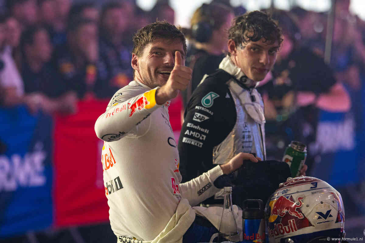 Kimi Antonelli weet wat hem bespaard blijft in titelstrijd met Max Verstappen: ‘Zou heel eng worden’