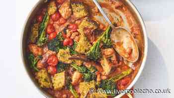 Jamie Oliver's easy 20-minute chicken and sausage stew recipe