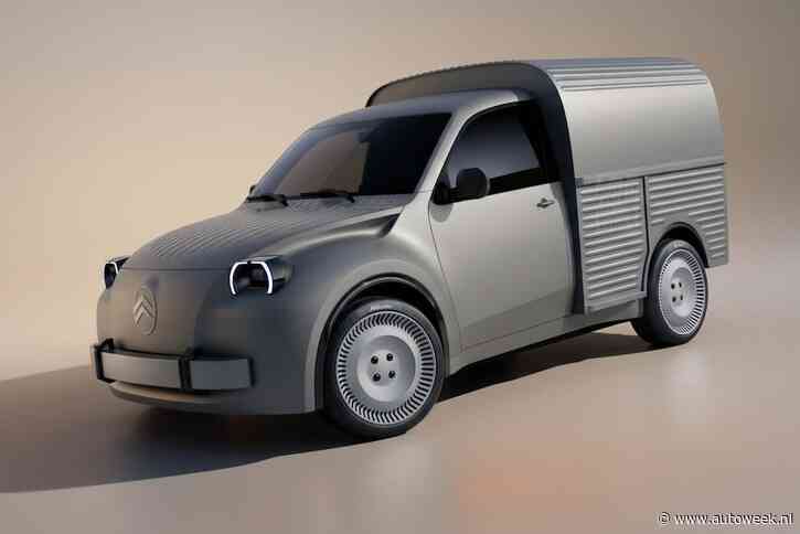Nieuwe Citroën 2CV mogelijk ook als bestelversie Fourgonnette