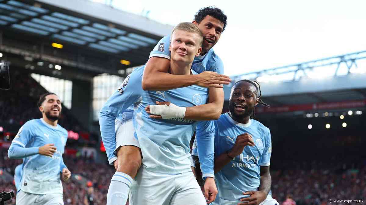 Man City show snarl, defiance in wake of cheating scandal, trounce Liverpool