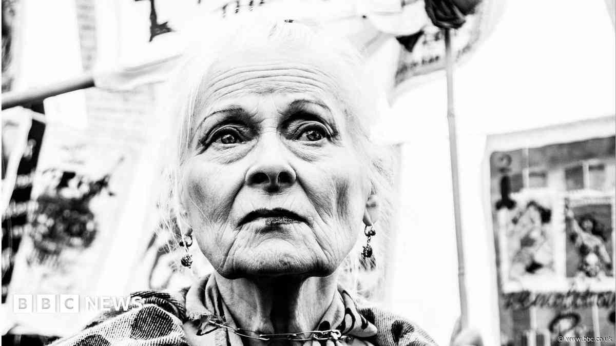 Unseen Vivienne Westwood photos show 'born protester'