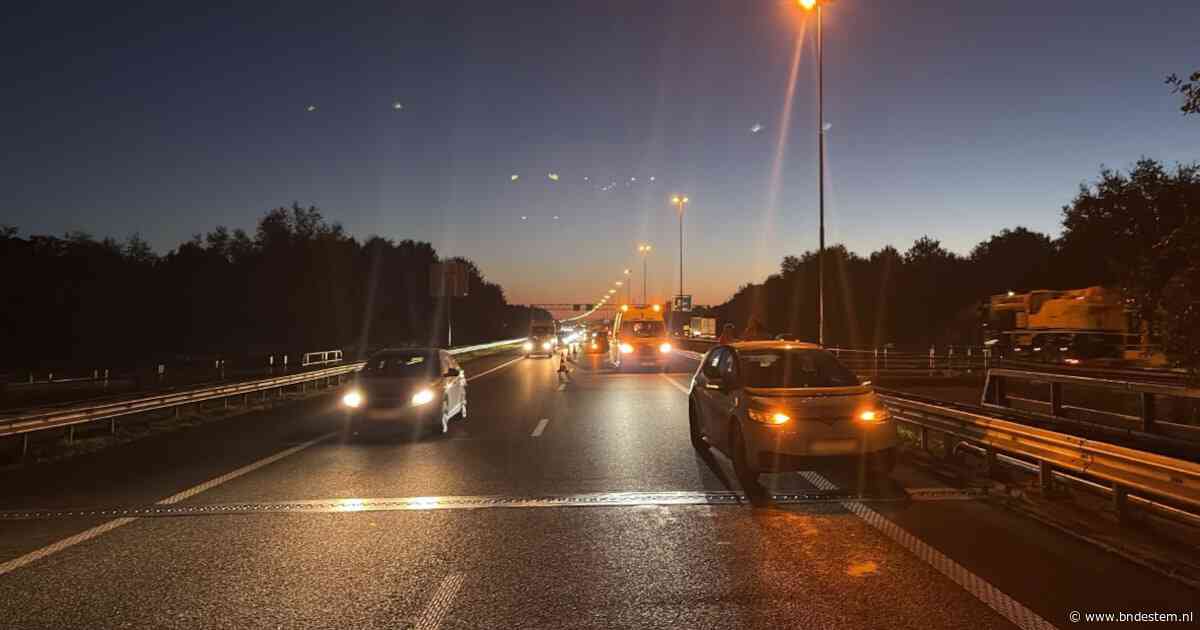 Vertraging op A58 van Tilburg naar Breda door ongeval, weg weer vrij