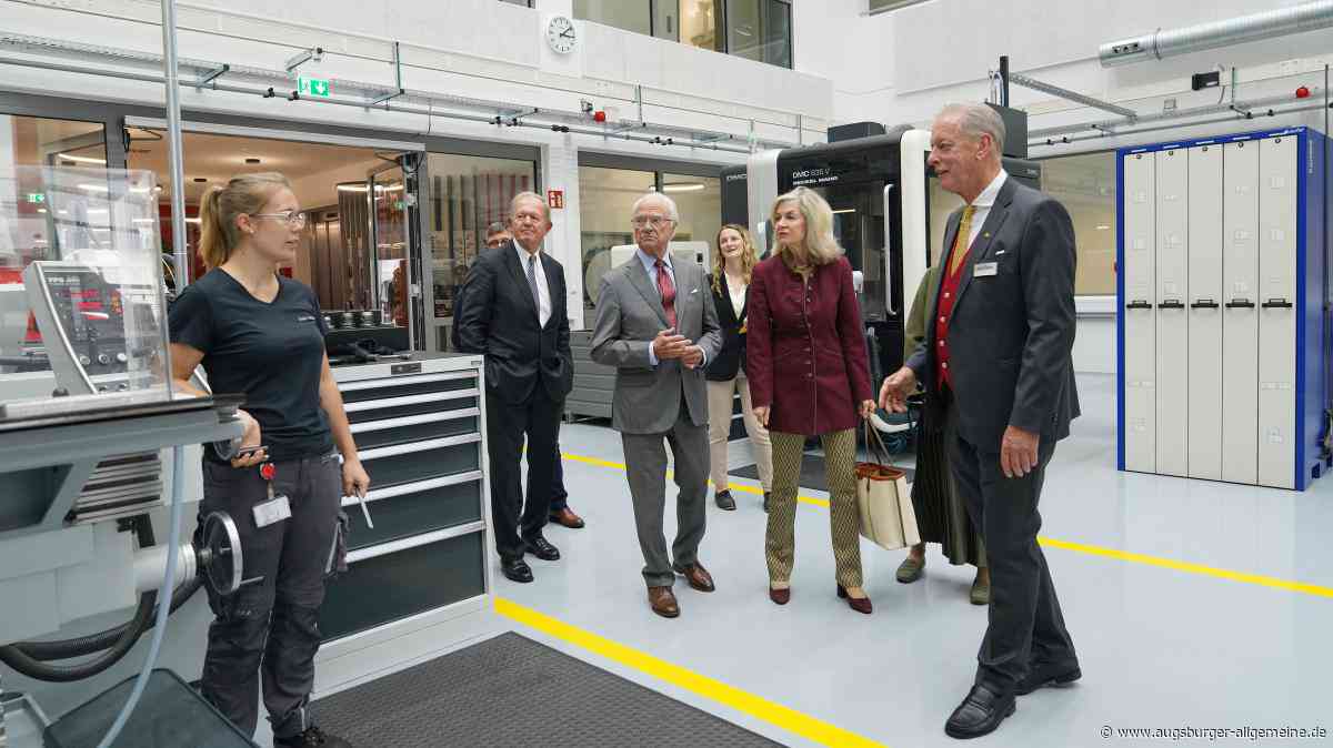 Warum Schwedens König Carl XVI Gustaf ein Ulmer Unternehmen besucht