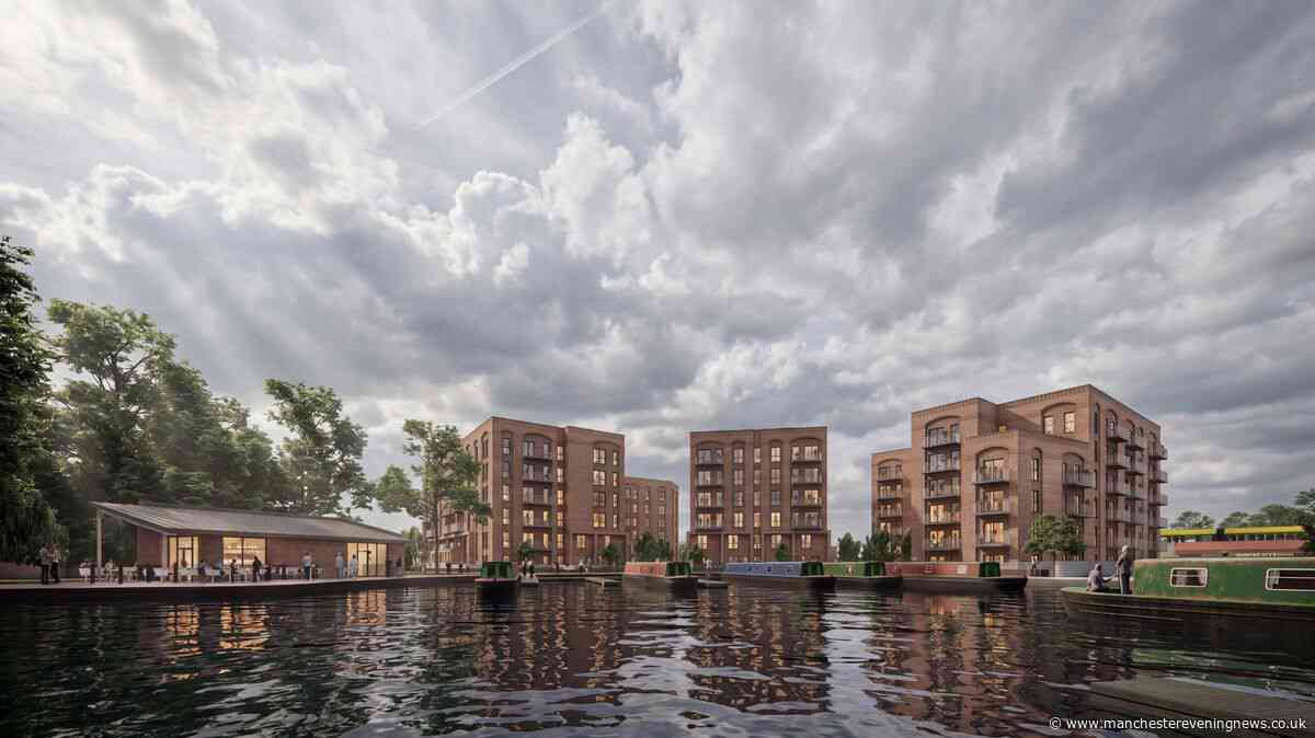 Droylsden Marina's new 'waterfront neighbourhood' unveiled but locals have one big problem