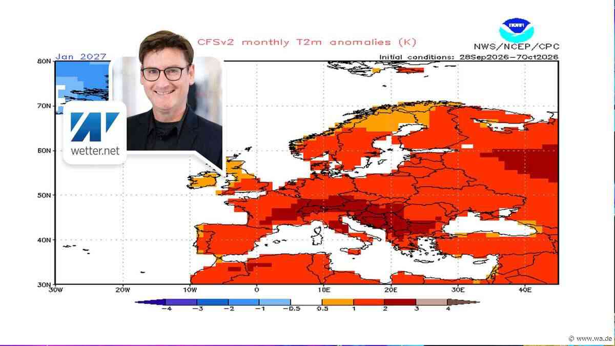 Neue Winterprognose 2026/27 für Deutschland – ein Monat fällt völlig aus der Reihe