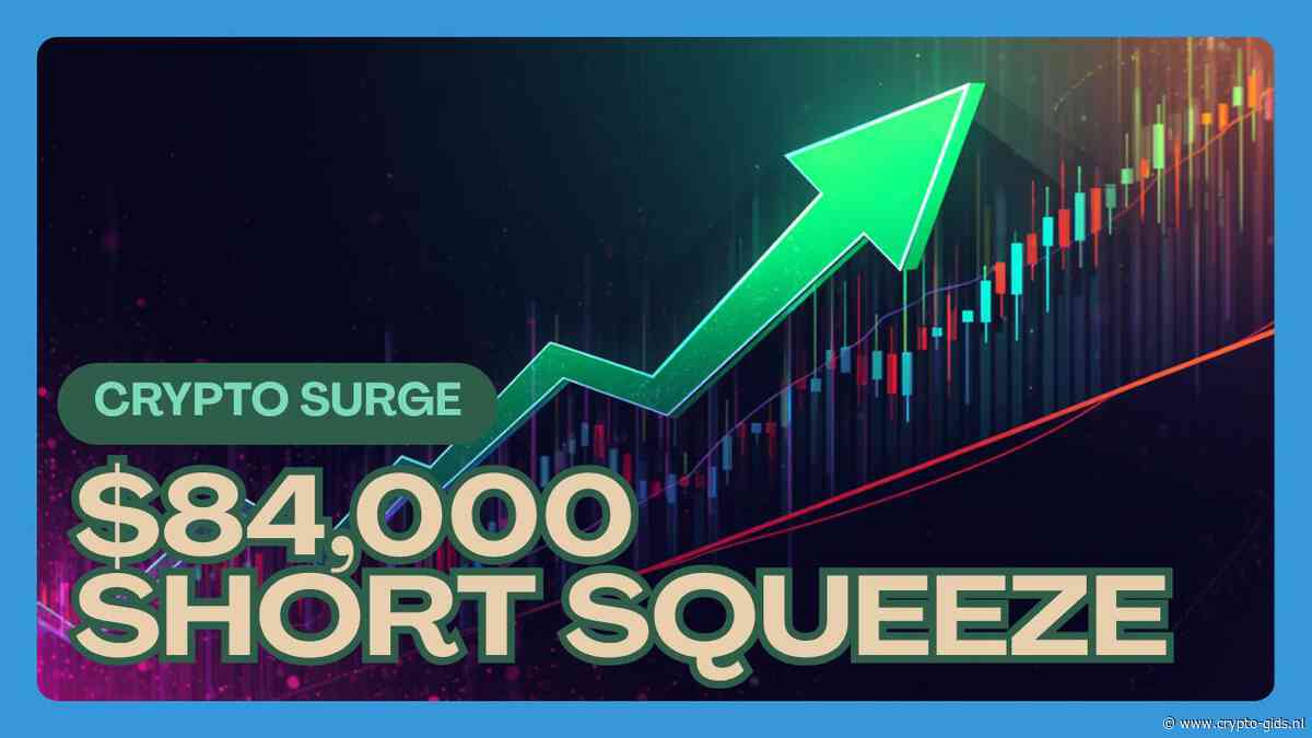 Bitcoin Klimt Terug Naar $84.000: Shorts Worden Massaal Uit De Markt Geknald