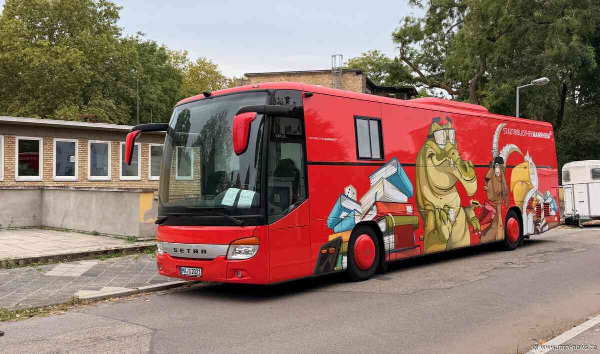 Mannheim – Bücherbus kehrt zurück an die Grundschule Neuostheim