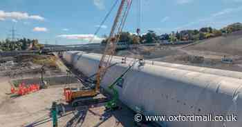 Central section of HS2 green tunnel completed in Wendover