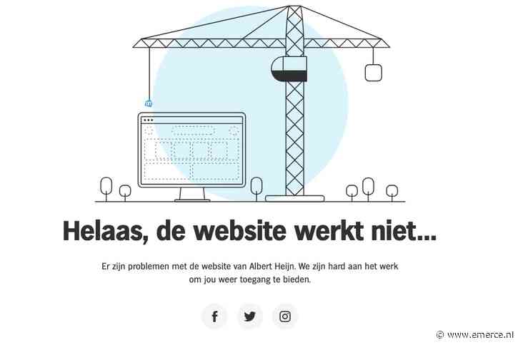 Sites en apps Albert Heijn, Etos Gall & Gall onbereikbaar