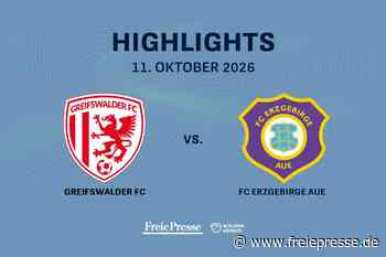 Greifswalder FC – FC Erzgebirge Aue: Die Highlights des Spiels im Video