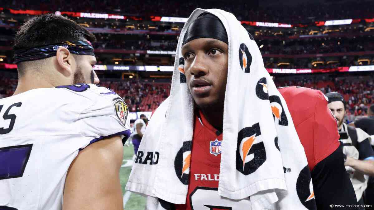 Michael Penix Jr. injury: Falcons QB hurts ribs late in regulation on 'SNF,' says he'll be ready for Week 6