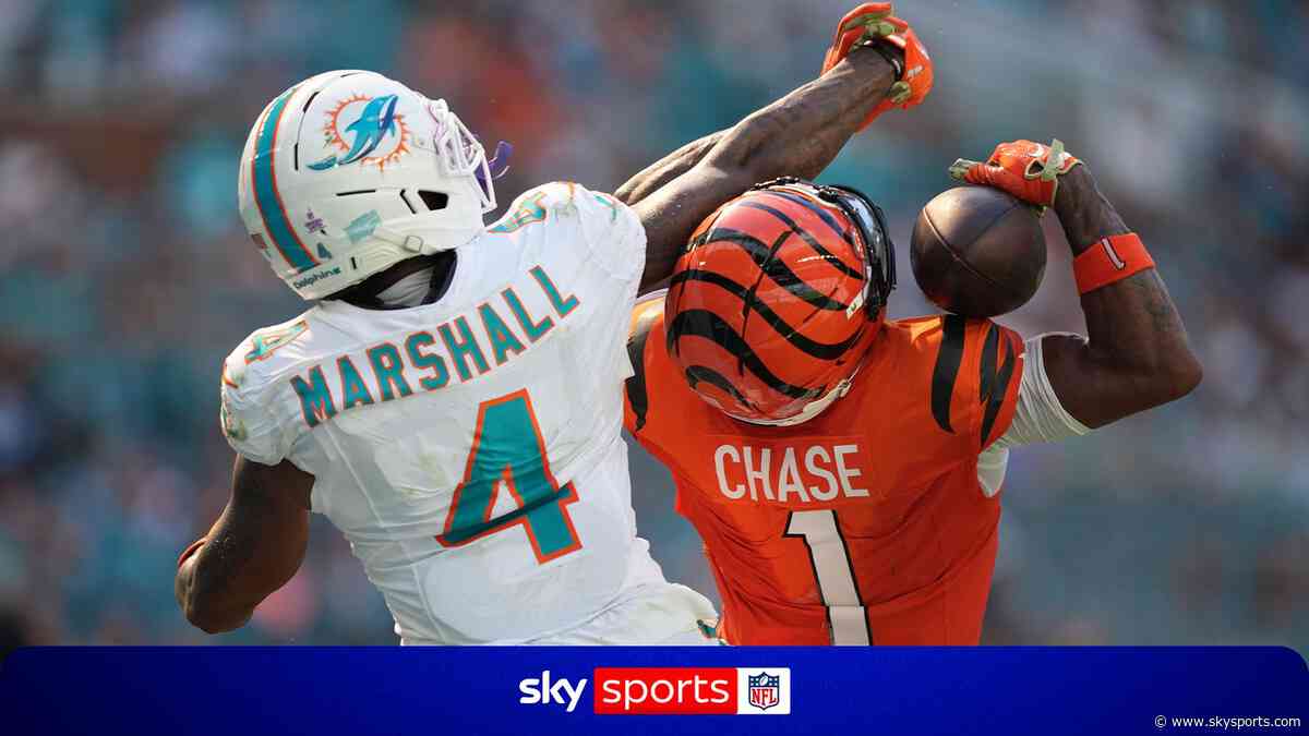 'Are you joking!' - Ja'Marr Chase makes incredible one-handed TD catch!