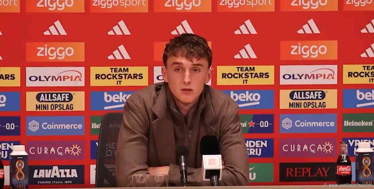 Baas kreeg kippenvel toen hij veld opkwam met Ajax: 'Het klopte allemaal'