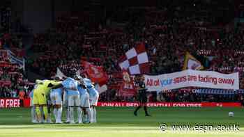 The Premier League's new villains: Anfield gives Man City a taste of what's to come