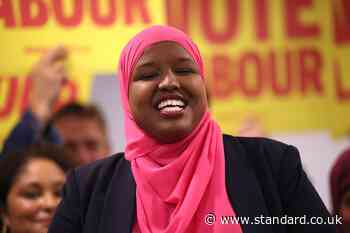 London's newest MP Sagal Abdi-Wali to take her Commons seat after defeating Zack Polanski in Holborn by-election