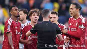 Liverpool sent 'stupid' Ryan Gravenberch red card response as new Man City row ignites