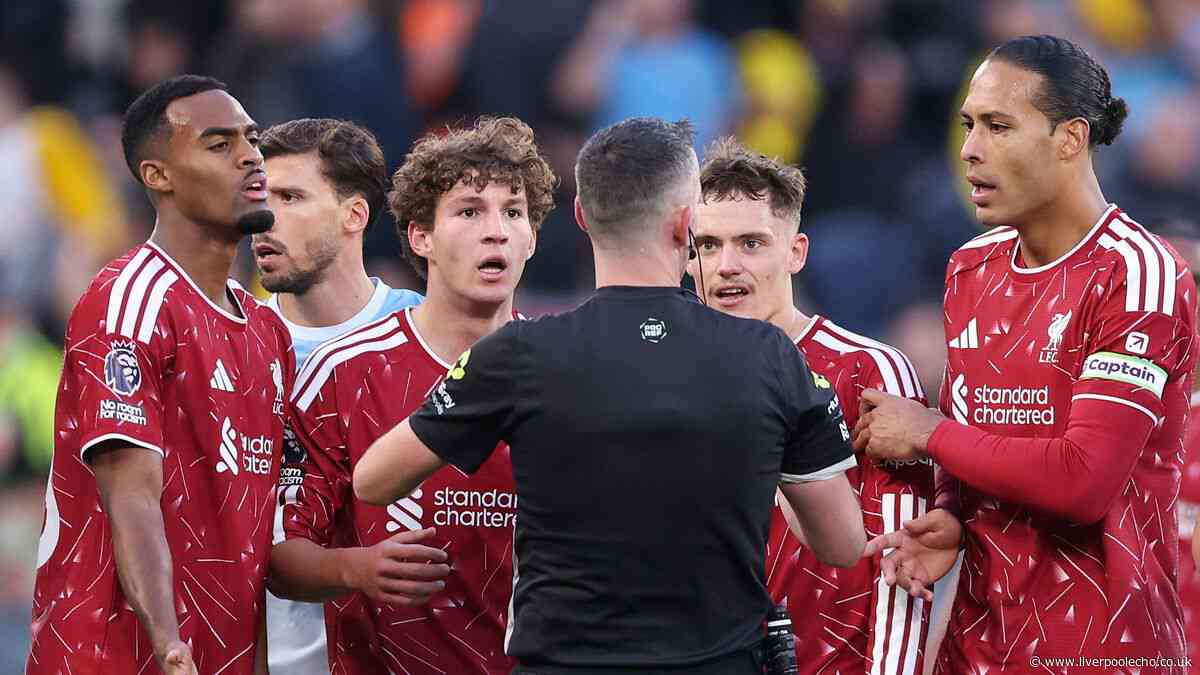 Liverpool sent 'stupid' Ryan Gravenberch red card response as new Man City row ignites