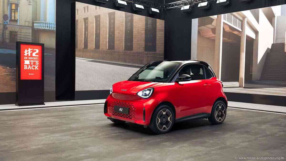 Cityflitzer: Mit dem #2 bringt Smart den Zweisitzer zurück