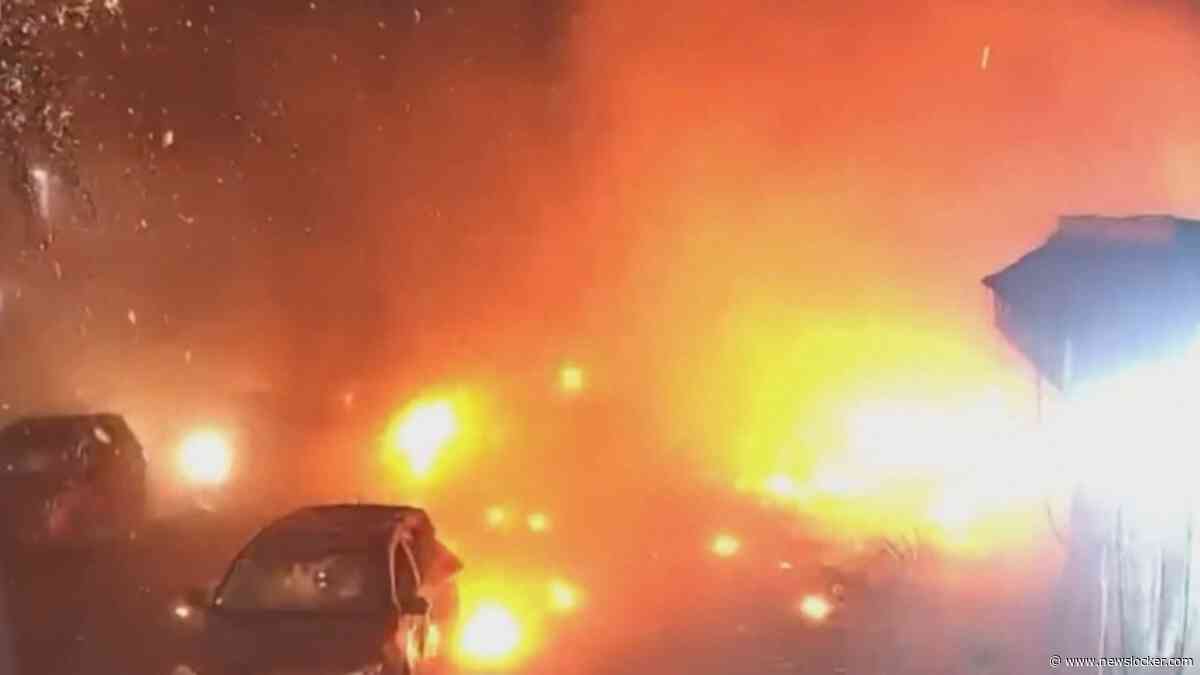 Immense explosie in Charkov na Russische aanval: meerdere doden
