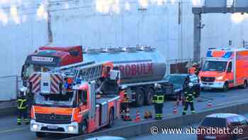 Person bei Unfall bei Bahrenfeld eingeklemmt – A7 vor dem Elbtunnel wieder frei