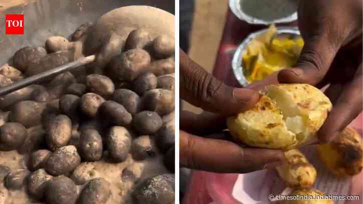 Video: Harsh Goenka reacts to potatoes roasted in hot sand; X users recall childhood memories