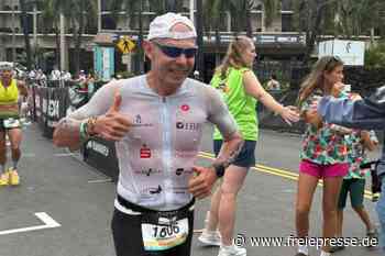 Überglücklich in der Dampfsauna: Weltmeister reicht Limbacher Triathlet beim Ironman auf Hawaii das Wasser