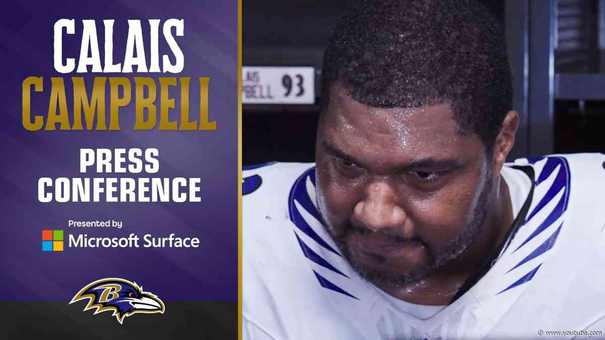 Calais Campbell Praises Tyler Huntley for Heroics in Week 5 Win | Baltimore Ravens