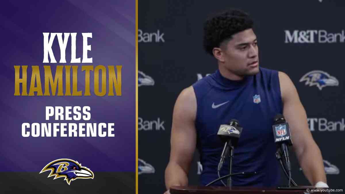 Kyle Hamilton Recounts Game-Sealing Interception | Baltimore Ravens