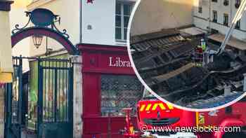 Beelden tonen ravage na brand in eeuwenoude Parijse markt