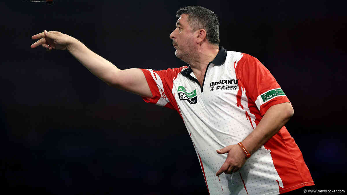 Oostenrijkse darter Mensur Suljovic hevig onder vuur na ’respectloze’ actie: ’Hij gedraagt zich als een eikel’