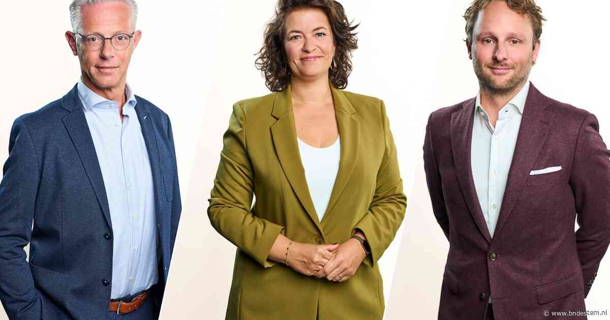 De drie nieuwe Bredase wethouders blikken terug op hun wittebroodsweken: ‘Een dag voelt als een week’