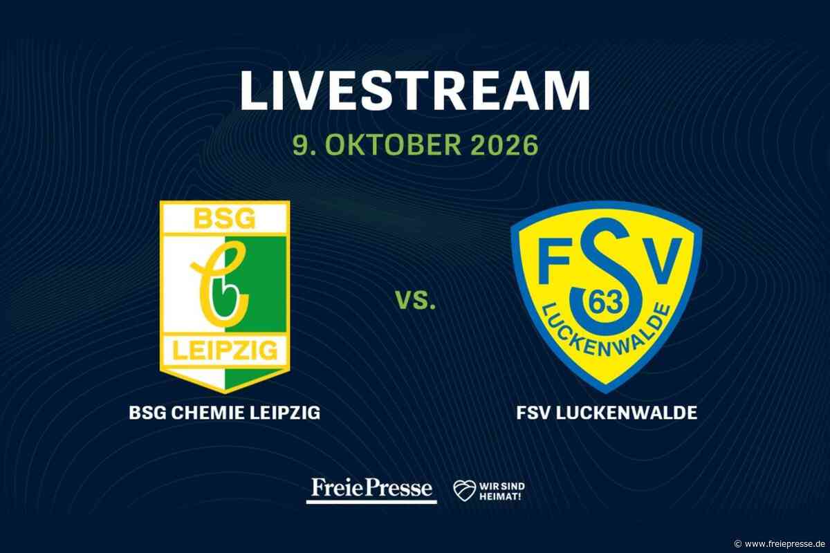 BSG Chemie Leipzig gegen FSV Luckenwalde: Das ganze Spiel zum Nachschauen