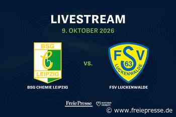 BSG Chemie Leipzig gegen FSV Luckenwalde: Das ganze Spiel zum Nachschauen