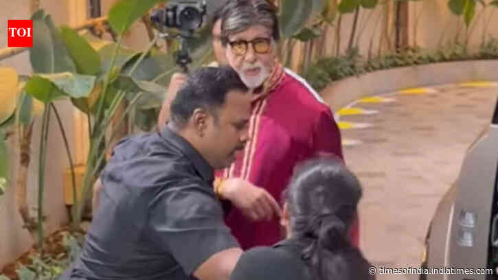 Big B’s 84th birthday video outside Jalsa sparks debate after he declines young fan’s request