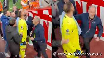 Gianluigi Donnarumma escorted away as new tunnel footage shows clash with Liverpool fans