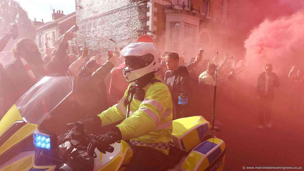 Police officer seriously injured as 10 arrested in Liverpool vs Manchester City chaos