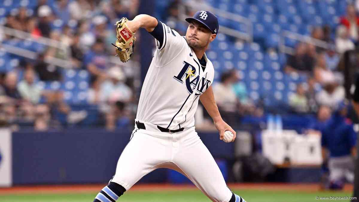 Shane McClanahan will not pitch for the Tampa Bay Rays in the postseason