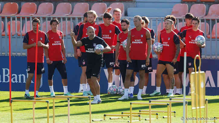 🎥 All fit at Atleti's final training session before United