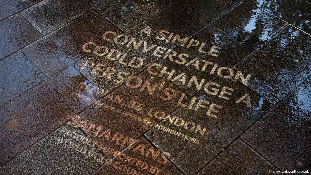 Samaritans launches London street art to urge mental health check-ins
