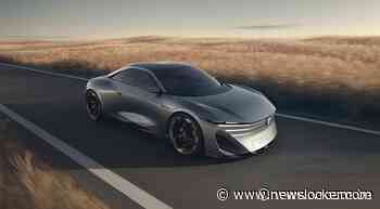 Peugeot RCZ Vision: 500 pk, 600 km rijbereik en 1.000 volt