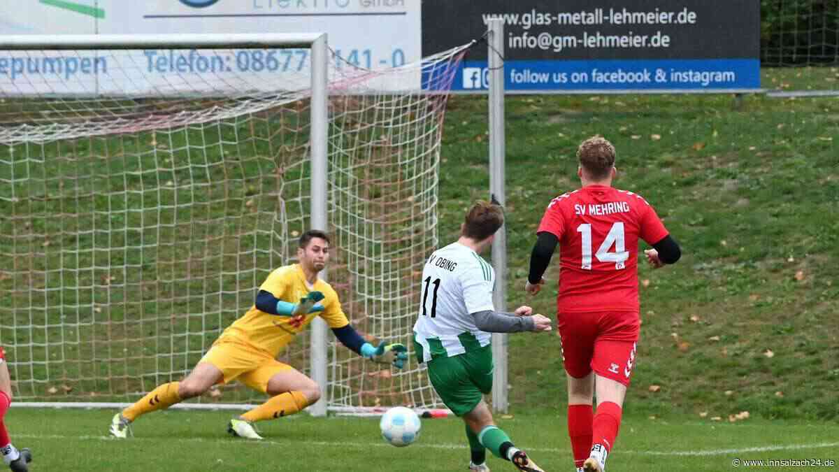 Klare Verhältnisse im Kreisklassen-Kellerduell zwischen Mehring und Obing