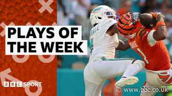 'Freakish' footwork & 'unbelievable' catches - NFL best plays