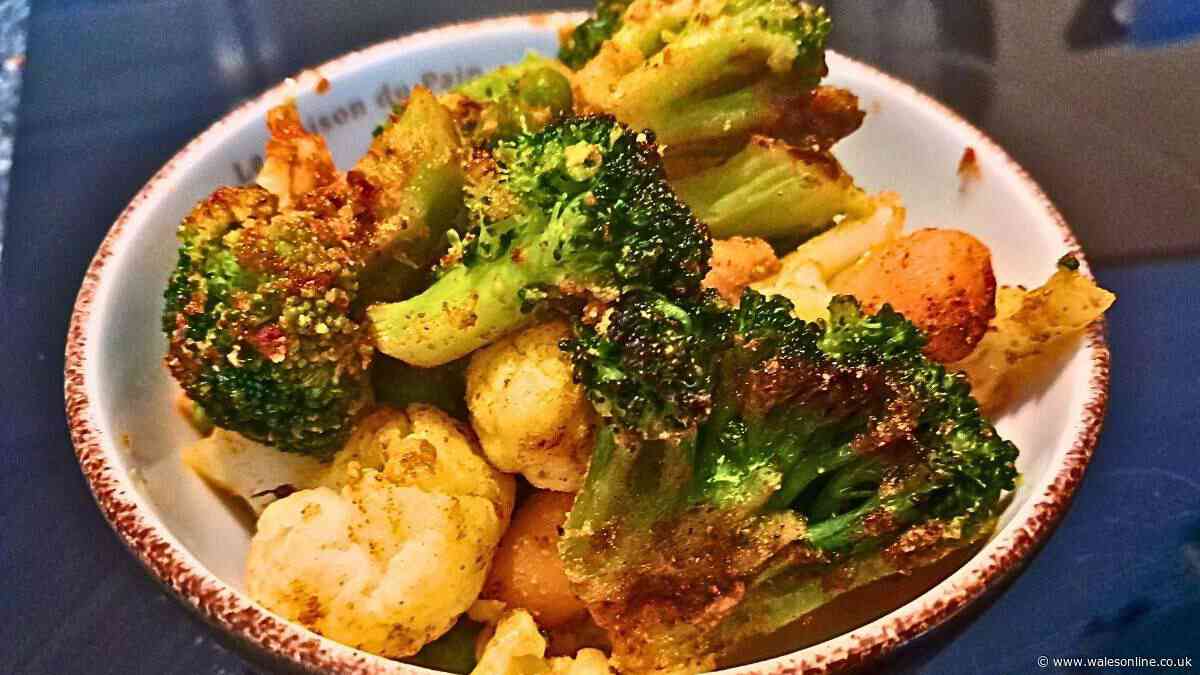 Frozen vegetables will stay tasty and never soggy if you coat them in 1 common ingredient before cooking