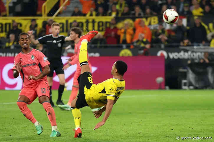 Arsenal loanee denied bicycle-kick goal by referee