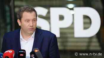 Nach Bas-Rückzug: Klingbeil: Parteitag wird zum Jahreswechsel gesamte SPD-Spitze neu wählen