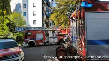Essen angebrannt: Berufsfeuerwehr rückt in Augsburg aus