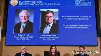 Wirtschaftsnobelpreis geht an zwei US-Ökonomen
