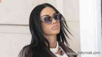 Katie Price arrives at court to give evidence in trial of ex-husband Kieran Hayler who is accused of raping girl, 13